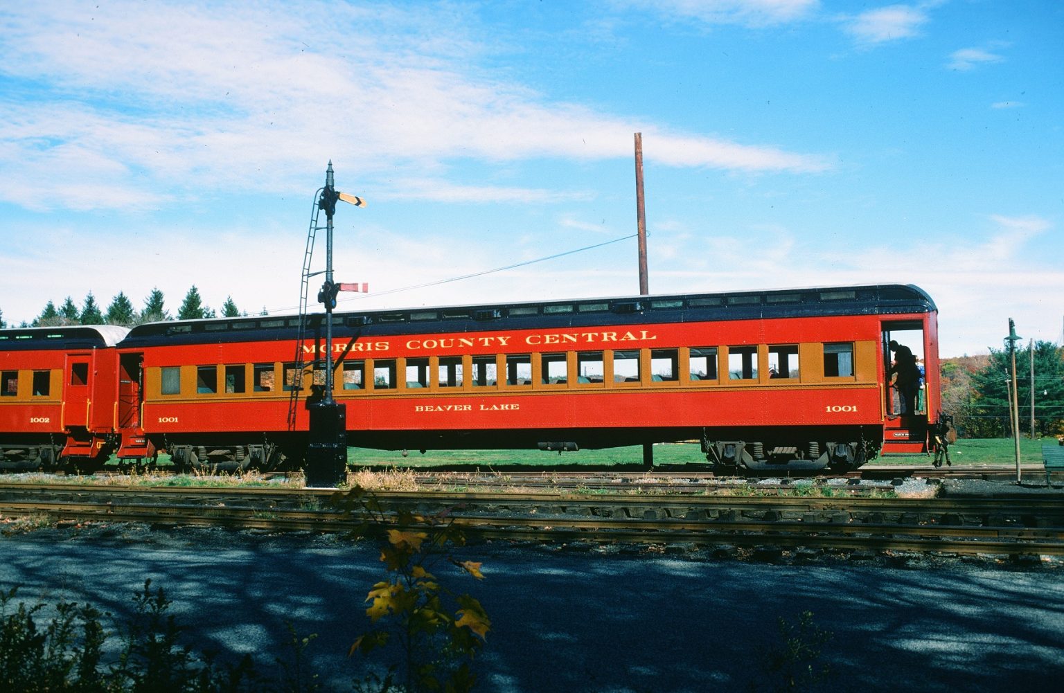CNJ Coach 1001 Whippany Railway Museum